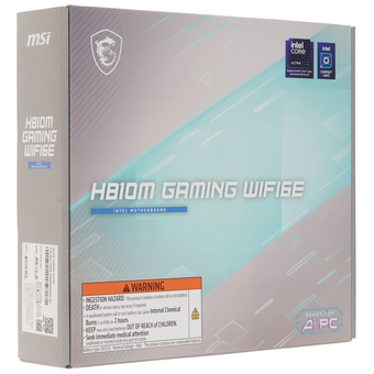  Материнская плата MSI H810M Gaming Wifi6E 