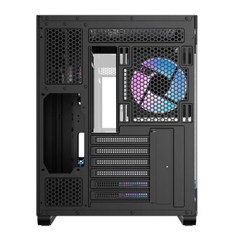  Корпус Ocypus lota C70 ARGB Black (Iota-C70-BKD600XX-GL) MidTower (ATX, без БП, ARGB, 2xUSB Type-A+USB Type-C) 
