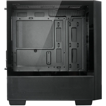  Корпус XASTRA A400M 0F Black (A400M-0F) mATX/Mesh/Screwless TG+Mesh/ no fans 