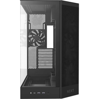 Корпус NZXT H9 Flow RGB+ (CM-H92FB-P1) без БП (2025), Midi-Tower, TG, 6x140mm + 1x120mm RGB, 2xUSB-A 3.2 1xUSB-C E-ATX, ATX, mITX Black   Корпус NZXT H9 Flow RGB+ (CM-H92FB-P1) без БП (2025), Midi-Tower, TG, 6x140mm + 1x120mm RGB, 2xUSB-A 3.2 1xUSB-C E-ATX, ATX, mITX Black