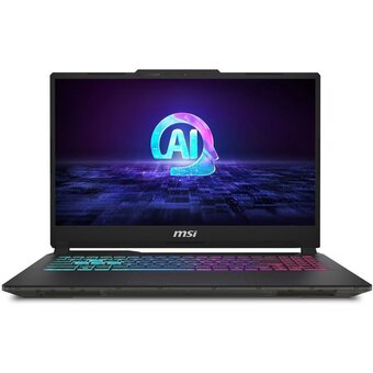  Ноутбук MSI Cyborg 15 AI A1VEK-244XRU (9S7-15K211-244)Intel Core Ultra 7 155H/16Gb/SSD512Gb/RTX4050 6Gb/IPS/FHD/1920x1080/144Hz/NoOS/Translucent Black 