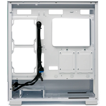  Корпус XASTRA Q500 6ARGB-C10-UC White (Q500-6FM12A-C10-UC-WH) ATX/Aquarium/Screewless/ 6x120mm ARGB PWM FM fans/Argb+PWM HUB 10port/ Type-C 