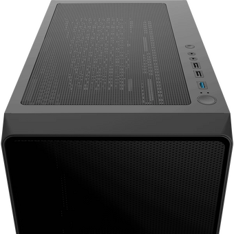  Корпус Ocypus Gamma C60 BK (Gamma-C60-B-KG000XX-GL) ATX / win / black / no PSU / Tempered Glass 