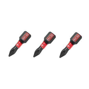  Бита ударная P.I.T. PH1x25 мм (ASDR02-25PH1) 3 шт в уп. 