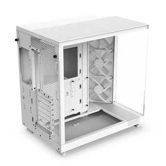 Корпус NZXT H6 Flow RGB (2023) (CC-H61FW-R1) без БП, Midi-Tower, TG, 3x120mm 2xUSB-A 3.2 + 1xUSB-C ATX, mITX White   Корпус NZXT H6 Flow RGB (2023) (CC-H61FW-R1) без БП, Midi-Tower, TG, 3x120mm 2xUSB-A 3.2 + 1xUSB-C ATX, mITX White