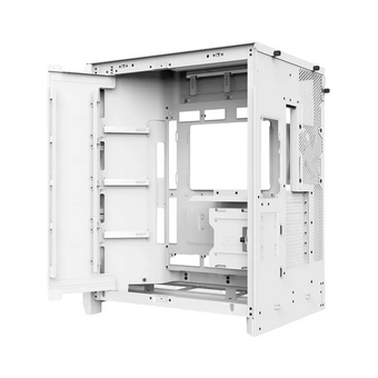 Корпус NZXT H9 Flow (CM-H92FW-01) без БП (2025), Midi-Tower, TG, 3x140mm + 1x120mm, 2xUSB-A 3.2 1xUSB-C E-ATX, ATX, mITX White   Корпус NZXT H9 Flow (CM-H92FW-01) без БП (2025), Midi-Tower, TG, 3x140mm + 1x120mm, 2xUSB-A 3.2 1xUSB-C E-ATX, ATX, mITX White