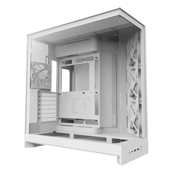 Корпус NZXT H9 Flow (CM-H92FW-01) без БП (2025), Midi-Tower, TG, 3x140mm + 1x120mm, 2xUSB-A 3.2 1xUSB-C E-ATX, ATX, mITX White   Корпус NZXT H9 Flow (CM-H92FW-01) без БП (2025), Midi-Tower, TG, 3x140mm + 1x120mm, 2xUSB-A 3.2 1xUSB-C E-ATX, ATX, mITX White