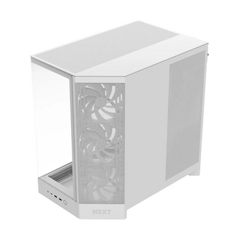 Корпус NZXT H9 Flow (CM-H92FW-01) без БП (2025), Midi-Tower, TG, 3x140mm + 1x120mm, 2xUSB-A 3.2 1xUSB-C E-ATX, ATX, mITX White   Корпус NZXT H9 Flow (CM-H92FW-01) без БП (2025), Midi-Tower, TG, 3x140mm + 1x120mm, 2xUSB-A 3.2 1xUSB-C E-ATX, ATX, mITX White