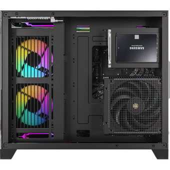  Корпус Formula Crystal Z6M Floe, mATX, Mini-Tower, без БП, черный 