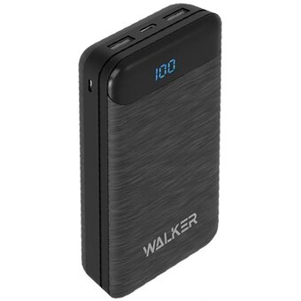 Портативное ЗУ Walker WB-525 черный   Портативное ЗУ Walker WB-525 черный
