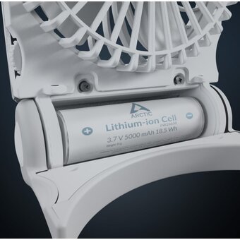  Вентилятор бытовой Arctic Cooling Arctic Summair 2Go White USB Fan (AEBRZ00029A) 