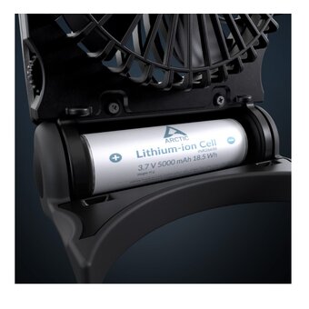  Вентилятор бытовой Arctic Cooling Summair 2Go Black USB Fan (AEBRZ00027A) 