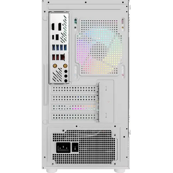  Корпус Formula Crystal Z1CM белый без БП mATX 5x120mm 1xUSB3.0 audio bott PSU 