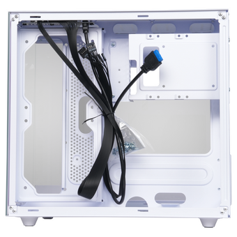  Корпус DEFENDER NovaCube 25102 белый, mATX, USB3.0, w/o fans 