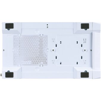  Корпус 1STPLAYER Trilobite T4-G Glass FRGB White (T4-G-WH-4F1-W) / mATX / 4x120mm FRGB fans 