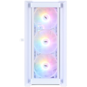  Корпус 1STPLAYER Trilobite T4-G Glass FRGB White (T4-G-WH-4F1-W) / mATX / 4x120mm FRGB fans 