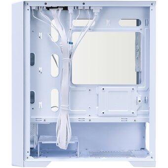  Корпус 1STPLAYER Trilobite T4-G Glass FRGB White (T4-G-WH-4F1-W) / mATX / 4x120mm FRGB fans 