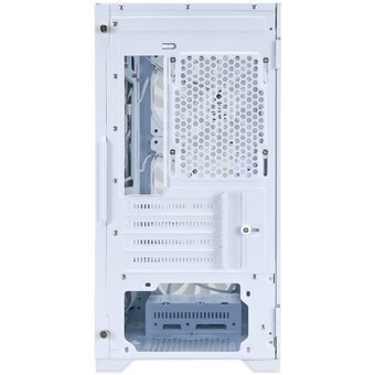  Корпус 1STPLAYER Trilobite T4-G Glass FRGB White (T4-G-WH-4F1-W) / mATX / 4x120mm FRGB fans 