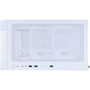 Корпус 1STPLAYER Trilobite T4-G Glass FRGB White (T4-G-WH-4F1-W) / mATX / 4x120mm FRGB fans 