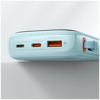  Портативное ЗУ Baseus Qpow Pro Digital Display Fast Charge PPQD2-20C голубой 