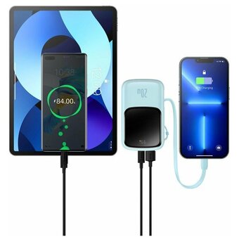  Портативное ЗУ Baseus Qpow Pro Digital Display Fast Charge PPQD2-20C голубой 