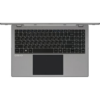  Ноутбук Osio BaseLine B150i-004s N-series N100 8Gb SSD256Gb Intel UHD Graphics 15.6" IPS FHD (1920x1080) Windows 11 Home silver WiFi BT Cam 5000mAh 