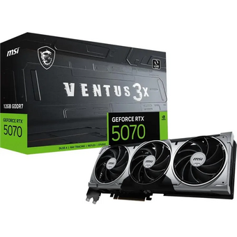  Видеокарта MSI GeForce RTX 5070 12G Ventus 3X 