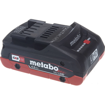  Батарея аккумуляторная Metabo LiHD 18В 4Ач Li-Ion (625367000) 