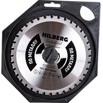  Диск пильный Hilberg HF165 Industrial Металл 165x20x36Т 