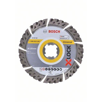  Алмазный диск Bosch (2608615161) 125 х X-Lock Best for Universal 