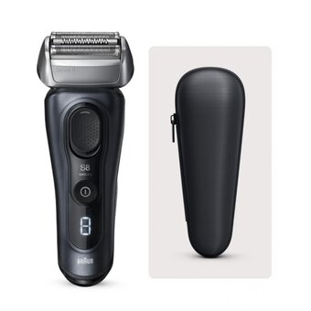 Электробритва Braun 8603s серый 