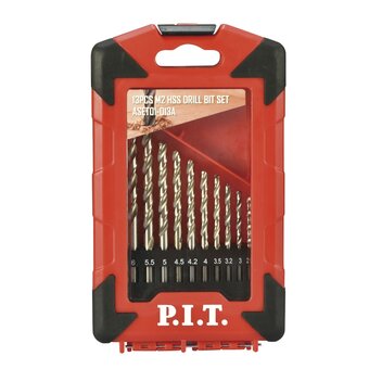  Набор сверл P.I.T. ASET01-013A 13 предметов 