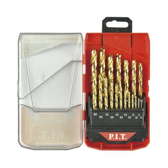  Набор сверл P.I.T. ASET01-019A 19 предметов 
