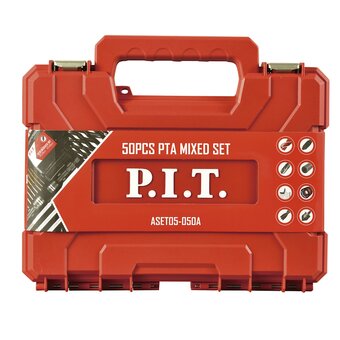  Набор сверл и бит P.I.T. ASET05-050A 50 предметов 