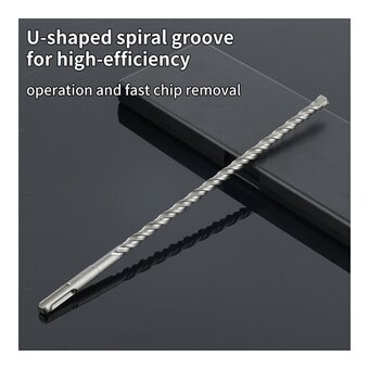  Бур по бетону Deli DH-Y22310 SDS Plus 22*310мм 