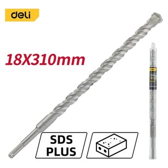  Бур по бетону Deli DH-Y18310 SDS Plus 18*310мм 