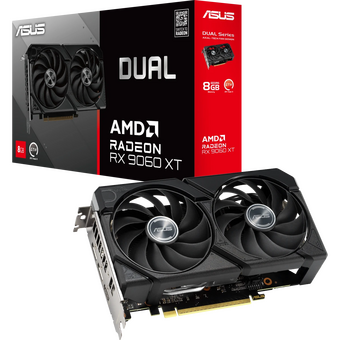  Видеокарта ASUS Dual-RX9060XT-8G (90YV0MI1-M0NA00) 