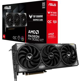  Видеокарта ASUS AMD Radeon RX 9060XT (TUF-RX9060XT-O16G-Gaming) 16ГБ GDDR6, Ret 