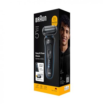 Электробритва Braun 52-B1600s синий   Электробритва Braun 52-B1600s синий
