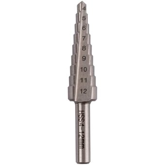  Сверло ступенчатое P.I.T. AMED08-0412 4-12мм 9 ступеней 