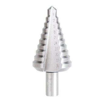  Сверло ступенчатое P.I.T. AMED08-0936 9-36мм 10 ступеней 