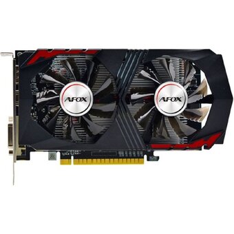  Видеокарта AFOX Geforce GTX1050 4GB (AF1050-4096D5H4-V2) GDDR5 128Bit DVI/HDMI/DP LP Dual Fan 