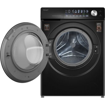  Стиральная машина Weissgauff WM 45126 Steam Direct Drive Matt Black 