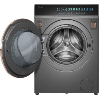  Стиральная машина Weissgauff WM 58411 Direct Drive Inverter Premium Steam Grey 
