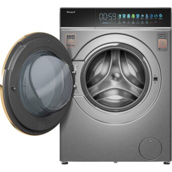  Стиральная машина Weissgauff WM 58411 Direct Drive Inverter Premium Steam Steel 