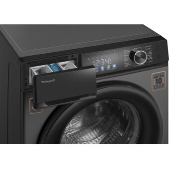  Стиральная машина Weissgauff WM 45126 Inverter Steam Color Touch Grey 