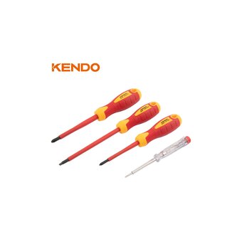  Набор отверток диэлектрических KENDO 20481 (73135) 4 шт 