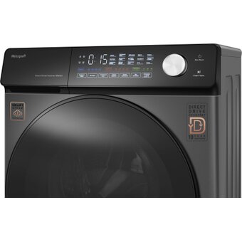  Стиральная машина Weissgauff WM 45126 Steam Direct Drive Deep Grey 