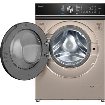  Стиральная машина Weissgauff WM 47148 DC Inverter Steam Champagne 