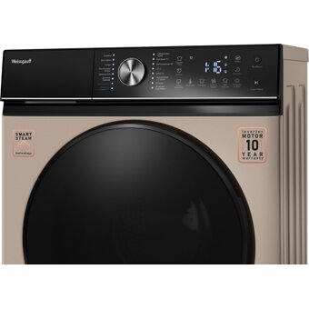  Стиральная машина Weissgauff WM 47148 DC Inverter Steam Champagne 